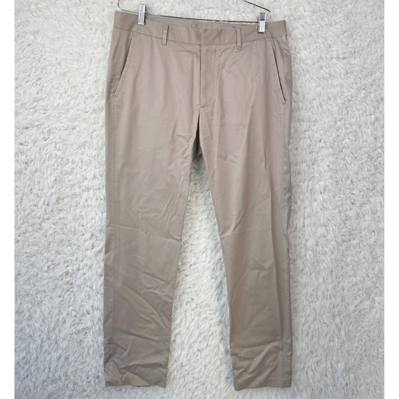 Bonobos Other - Bonobos Slim Fit Chino Pants 34x32 Tan Khaki‎ Stretch Cotton Casual Preppy